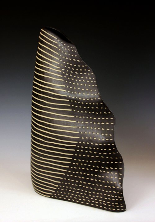 Sgraffito Mugs by Larry Halvorsen (Ceramic Mug)