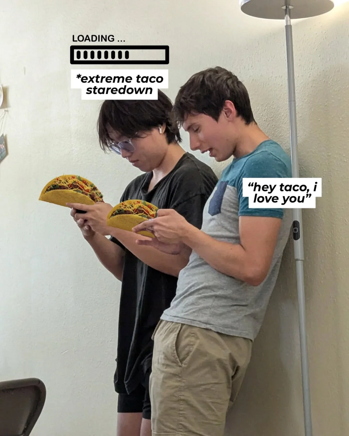 If only more people stared at tacos like this. 🌮
Eat tacos, hang out, and win a prize from our raffle tonight!!