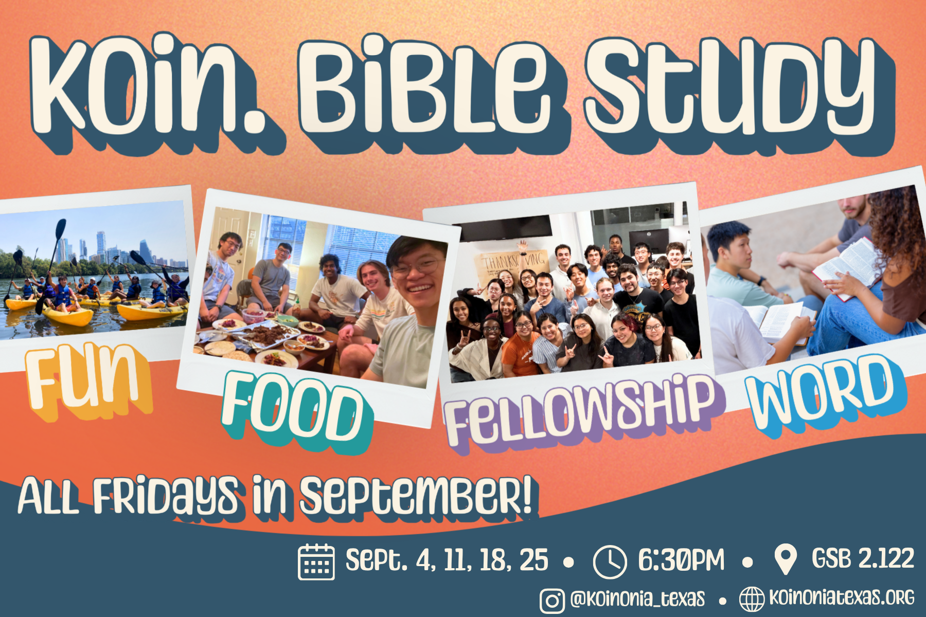 Koin Friday Bible Study