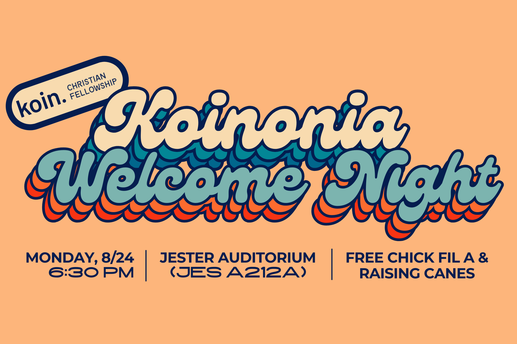 Koinonia Welcome Night