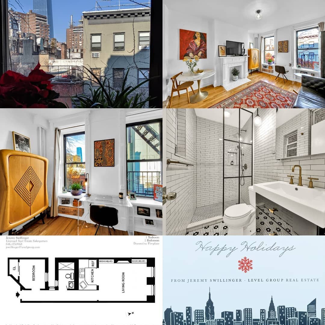 Tis the season to go shopping! While everyone else is focused on the holiday, there are great deals out there for those that need to move! #tistheseason #chelsea #treelinedstreets #nycrealestate #prewar #special #streeteasyfinds #manhattan #realestat