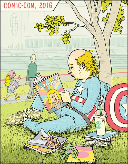 Drawings of Daniel Clowes