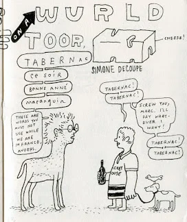 Bell/Nilsen Wurld Toor Sketchtown Collab Striptasticism, France Edition