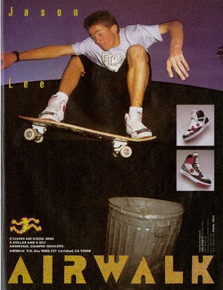 Also: check out those crazy storm-trooper boots Jason Lee was repping