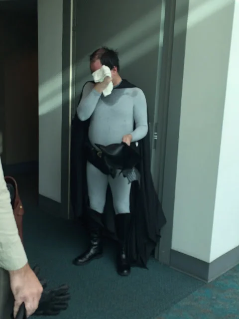 Sweaty Batman