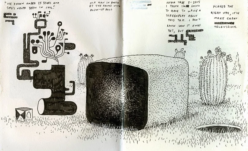 Joshua Tree/Grand Canyon Sketchbook, part one