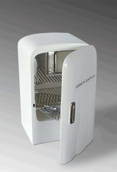 Eating Out of a Refrigerator