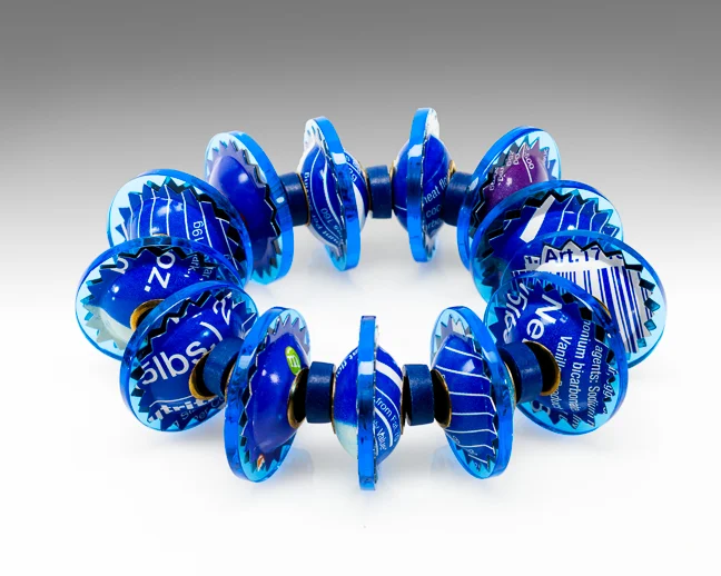 Identity Bead Bracelet - Blue