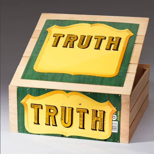 Fabricating TRUTH is an artwork about the Trump administration