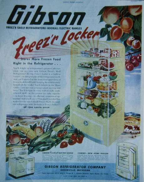 Gibson Refrigerator Ad