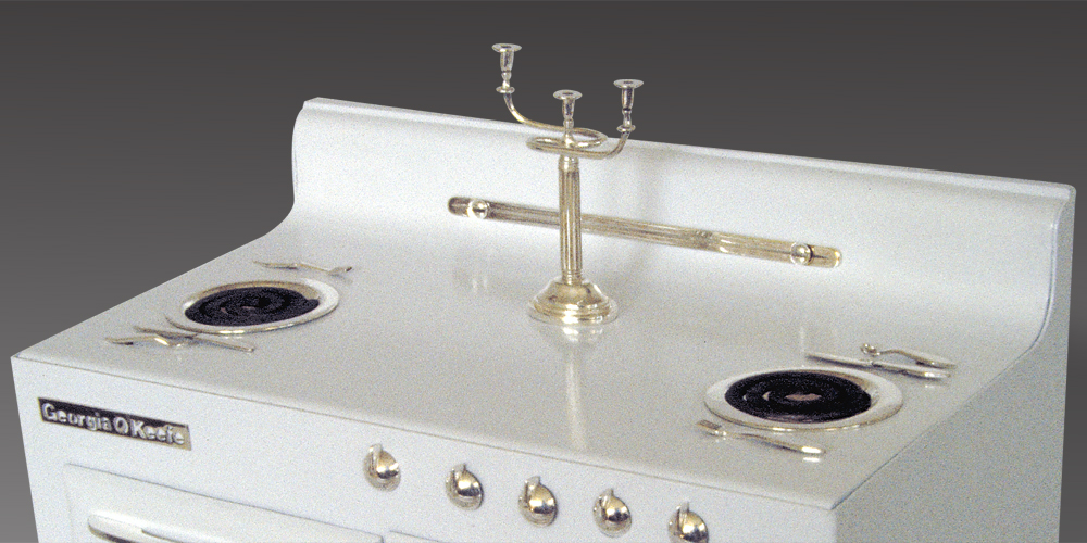 Buns in the Oven candelabra romantic table setting