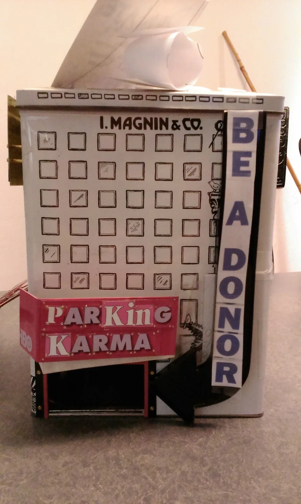 Parking Karma in progress with be a donor in paper
