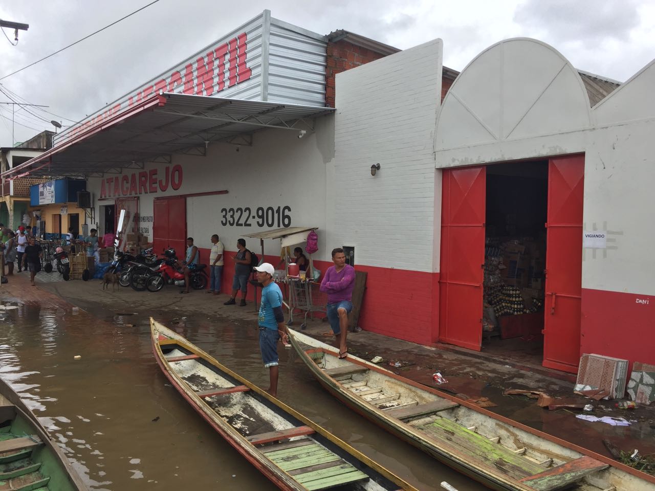 Store where we purchased much food for the expedtion, earlier this week