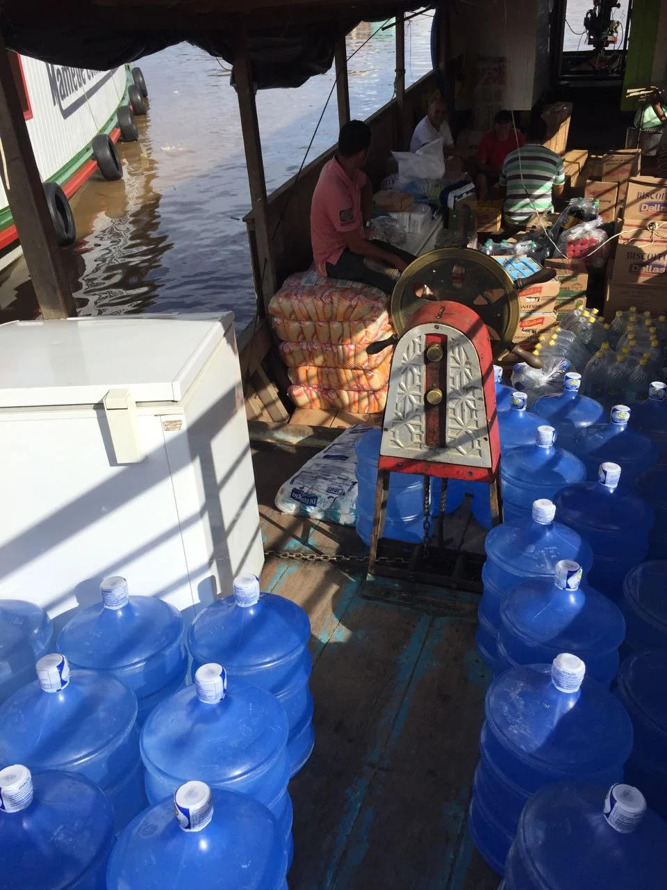 Lots of fresh water