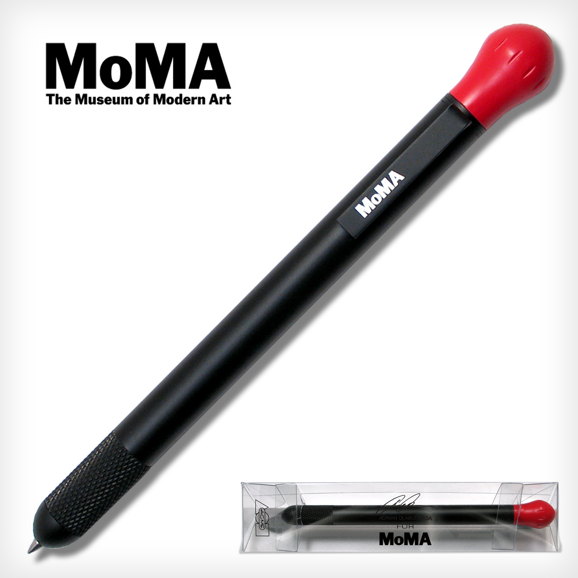“Ogma” Retractable Roller Ball for MOMA
