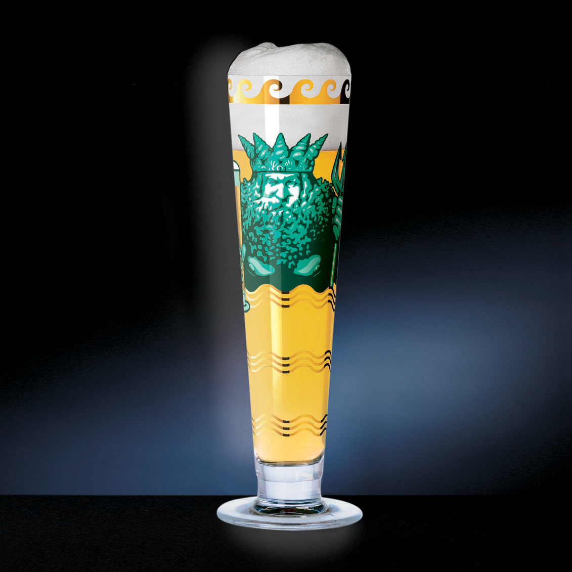 “King Neptune” Beer Glass for Ritzenhoff