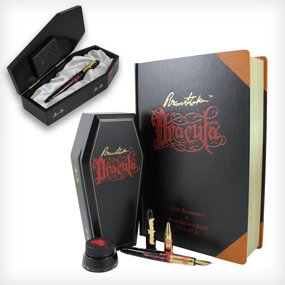 Dracula Limited-Edition Pen Set Packaging