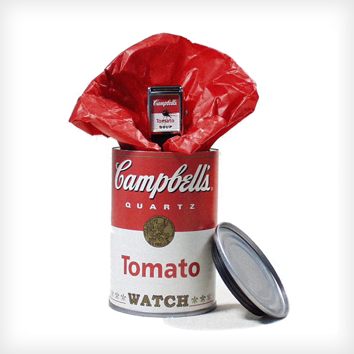 "Campbell's Watch Can" Packaging