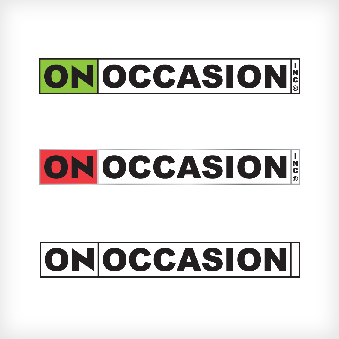 "On Occasion" Logo