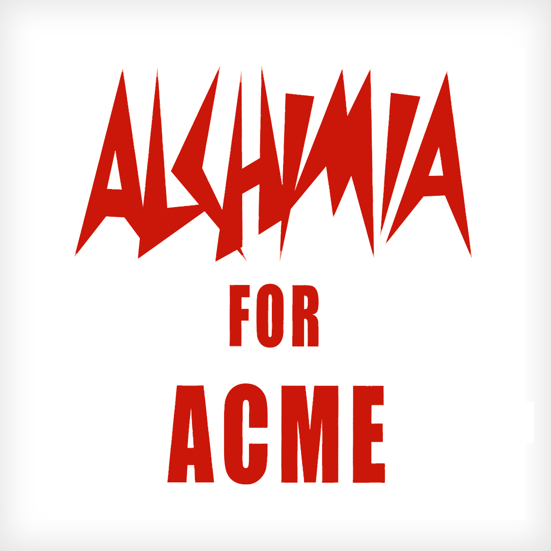“Alchimia for ACME” Logo