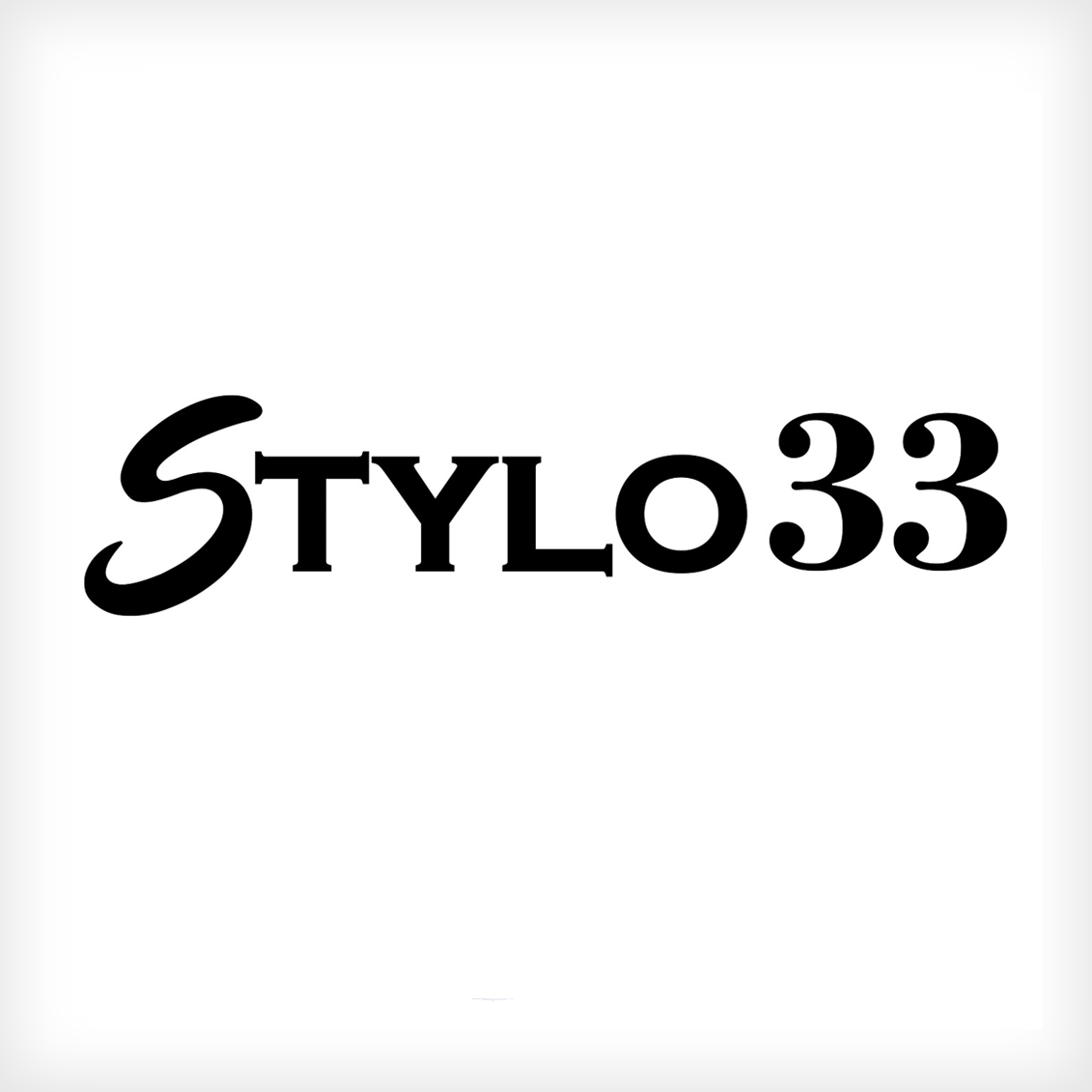 "Stylo 33" Logo