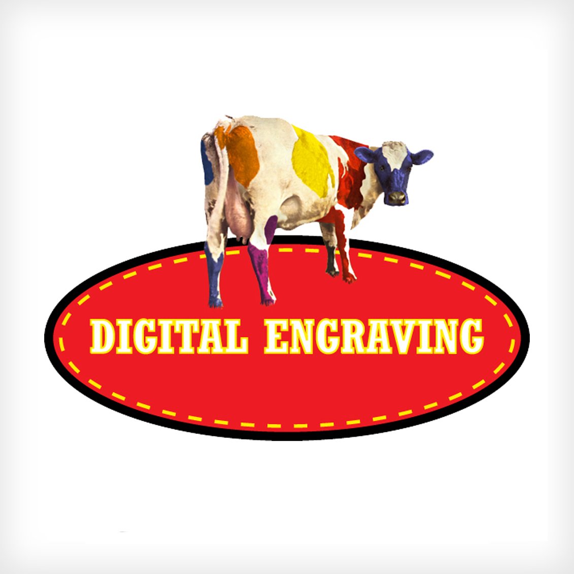 "Digital engraving" Logo
