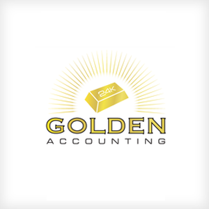 "Golden Accounting" Logo