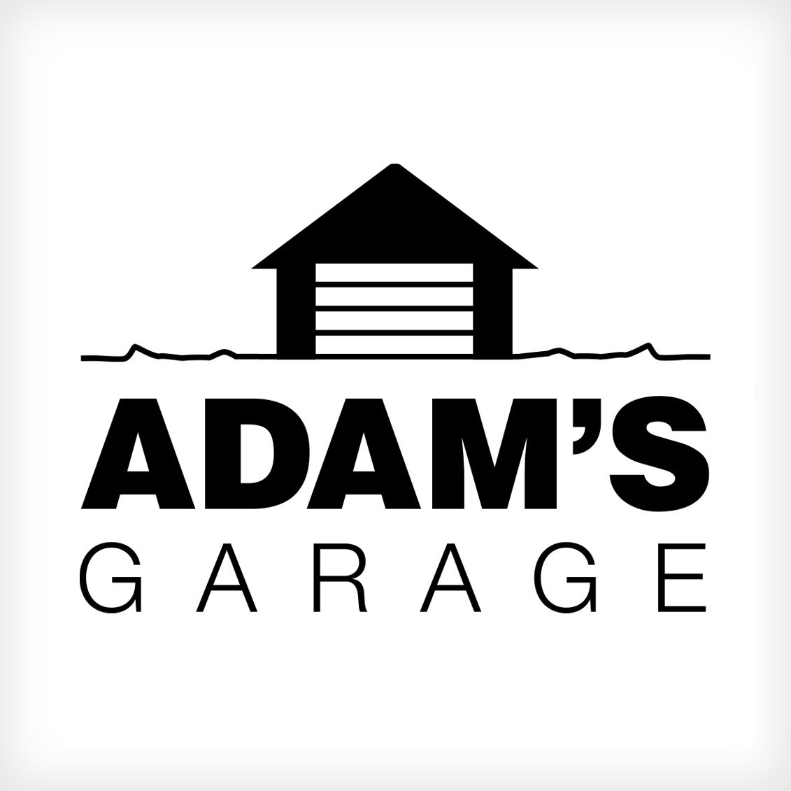 "ADAM'S Garage" Logo