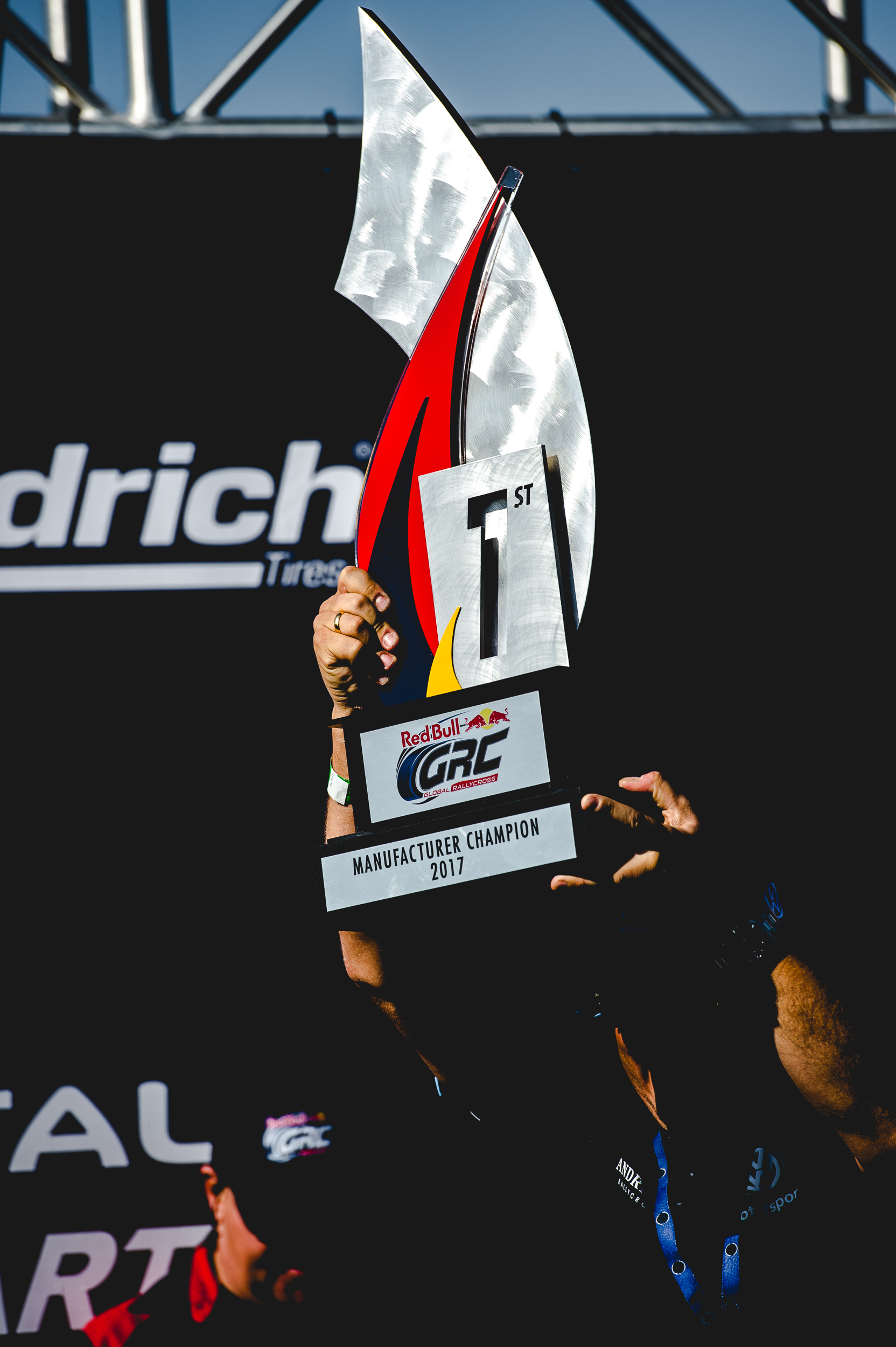  2017 Red Bull GRC Supercar Division Manufacturer Champion:&nbsp;  Volkswagen Andretti Rallycross   