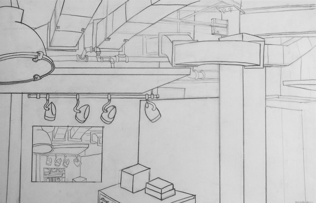 The Studio (ink) - Amanda Ugorji