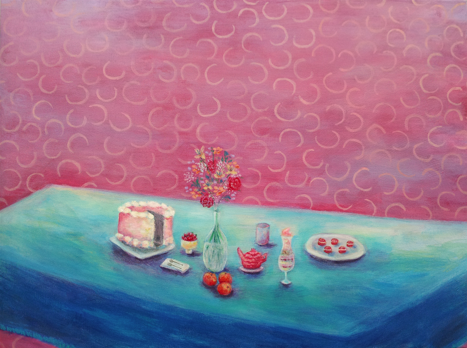Dessert for Dinner (acrylic) - Sandy Li