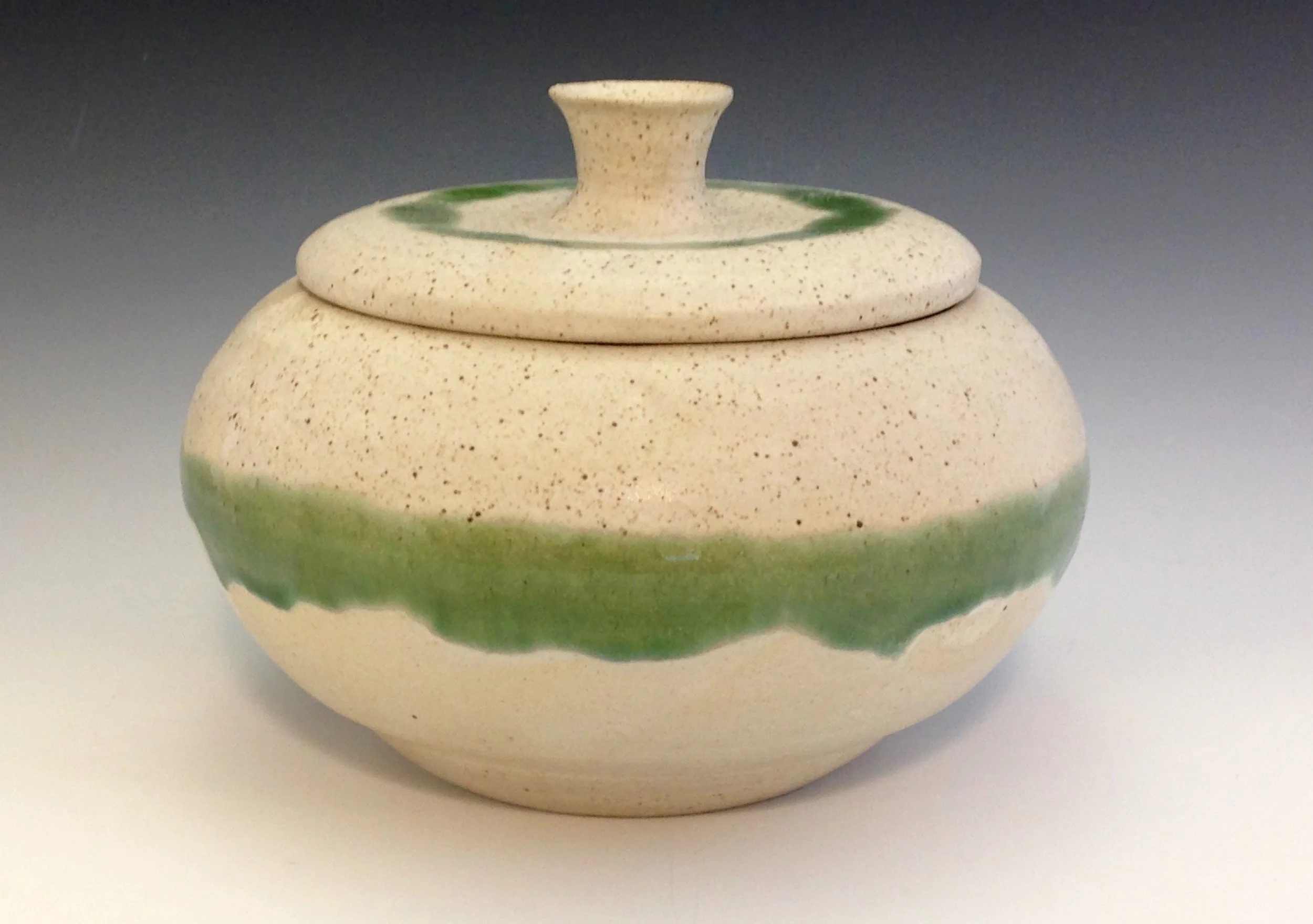 Wide Jar (porcelain - 8" x 8" x 6") - Alex Evenchik