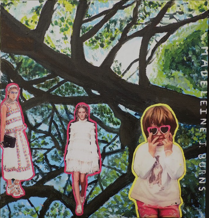 Untitled (acrylic) - Maddie Burns