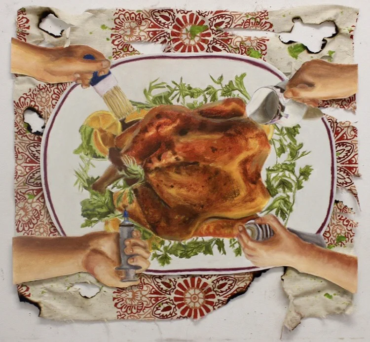 Modern Turkey (mixed media) - Justin Kim