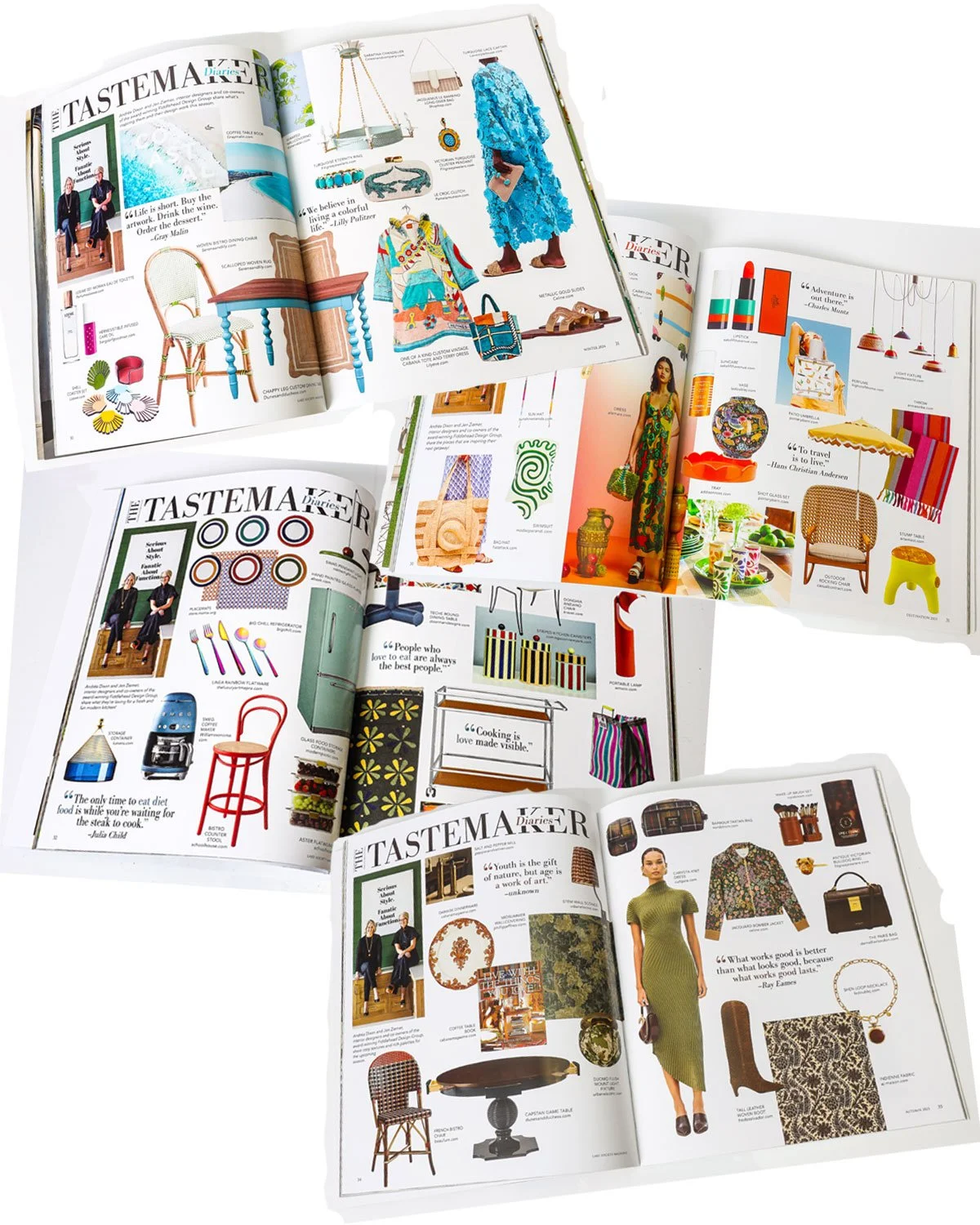 Sheba Concept & Design layout and design of Lake Society Magazine