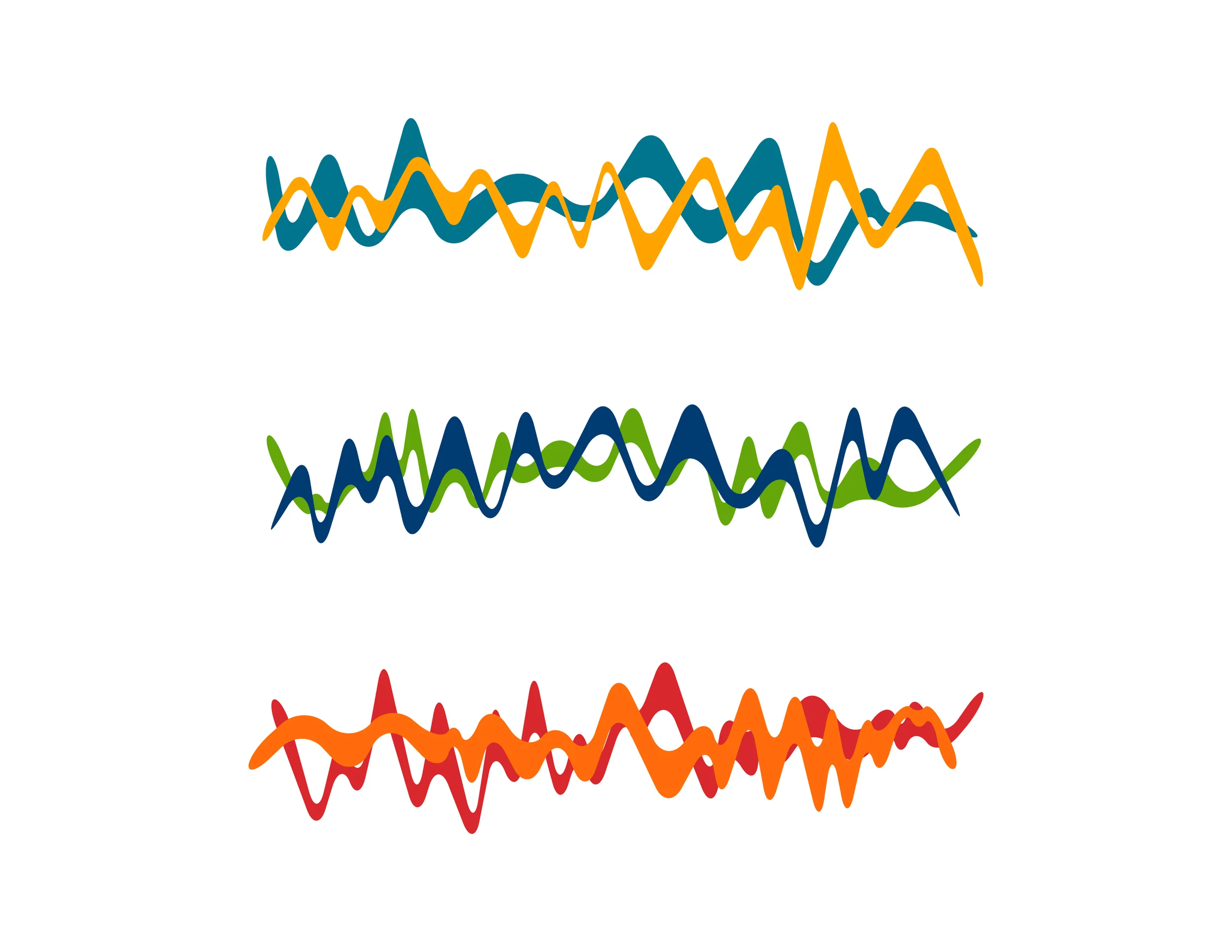 GRAPHIC COMPONENTS – WAVE COMBINATIONS