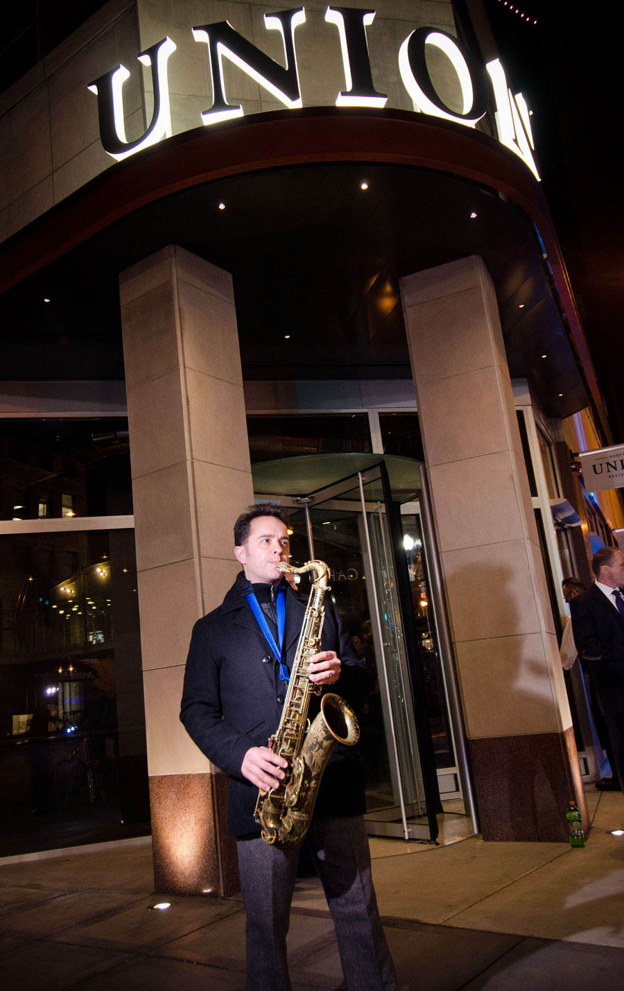 Union VIP Sneak Peek Fete 2012 saxophone player.jpg