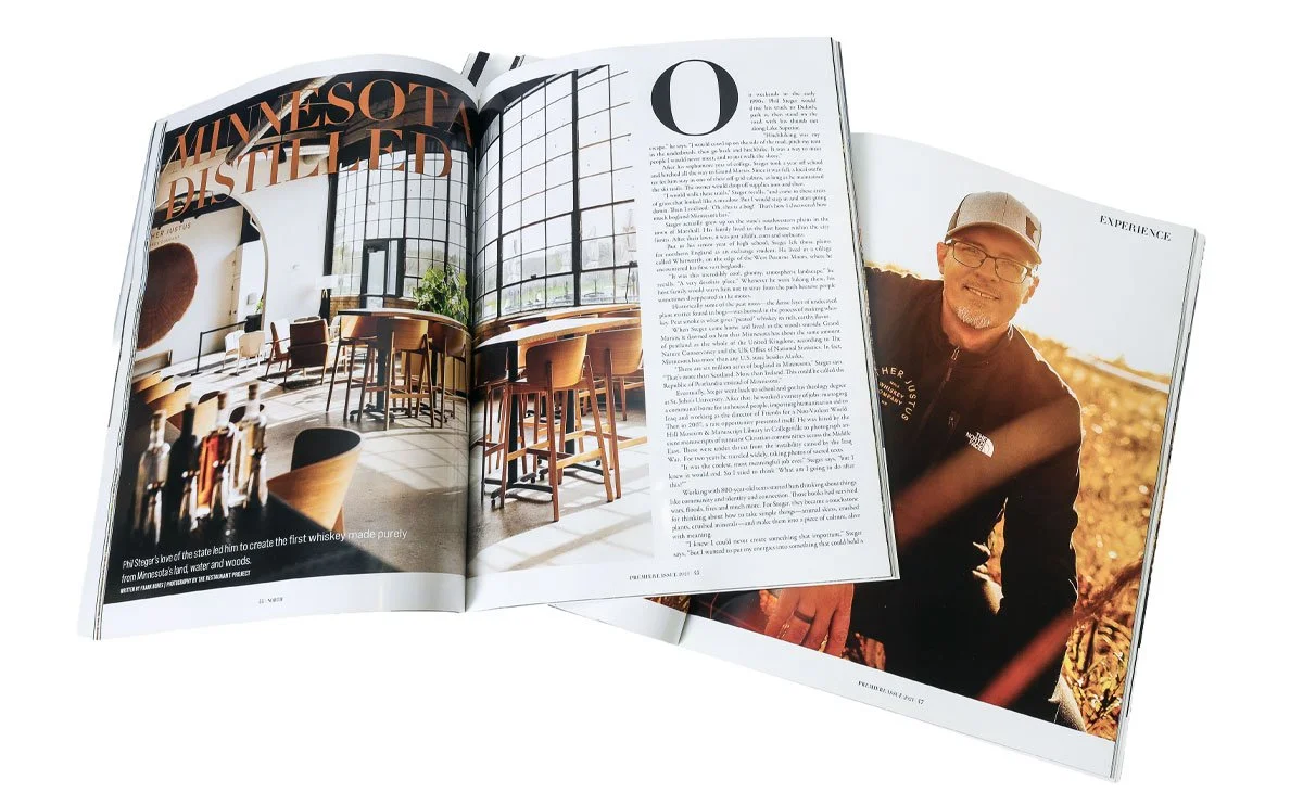 Sheba Concept & Design creation, layout and design of NORTH Magazine