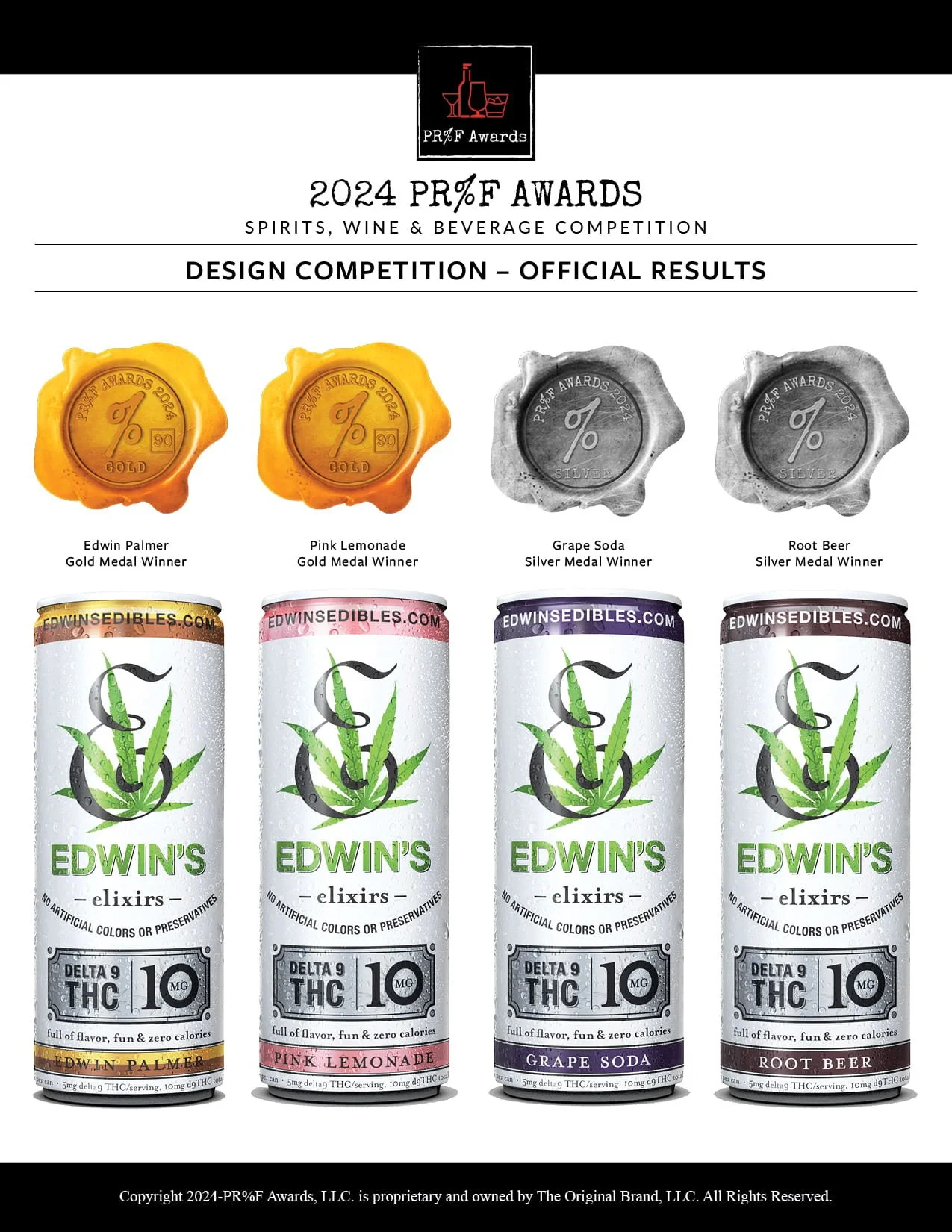 Sheba Concept & Design THC Drinks Packaging Design Award Winner