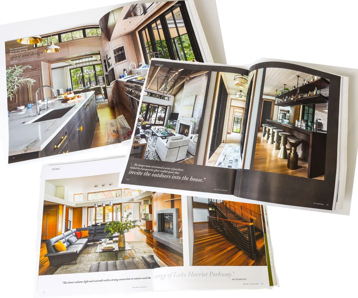 Sheba Concept & Design layout and design of Lake Society Magazine