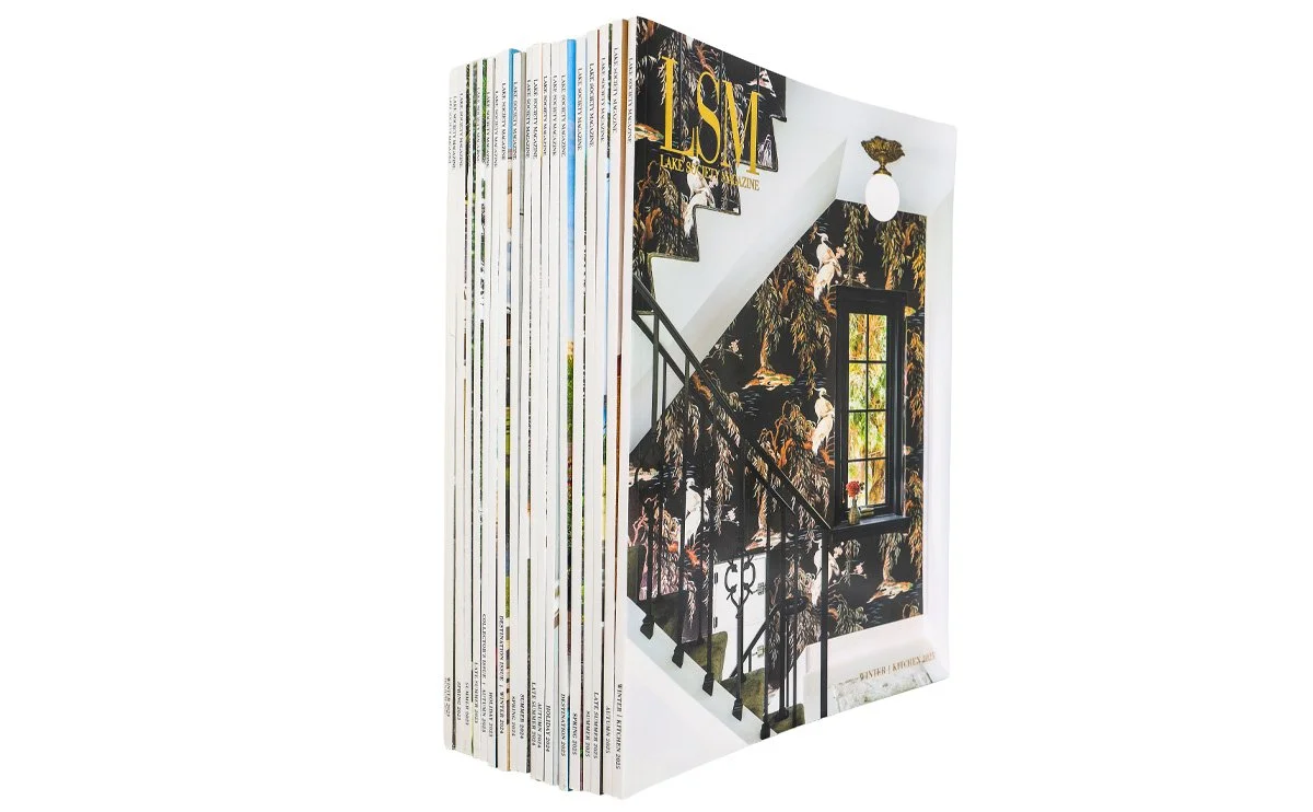 Sheba Concept & Design layout and design of Lake Society Magazine