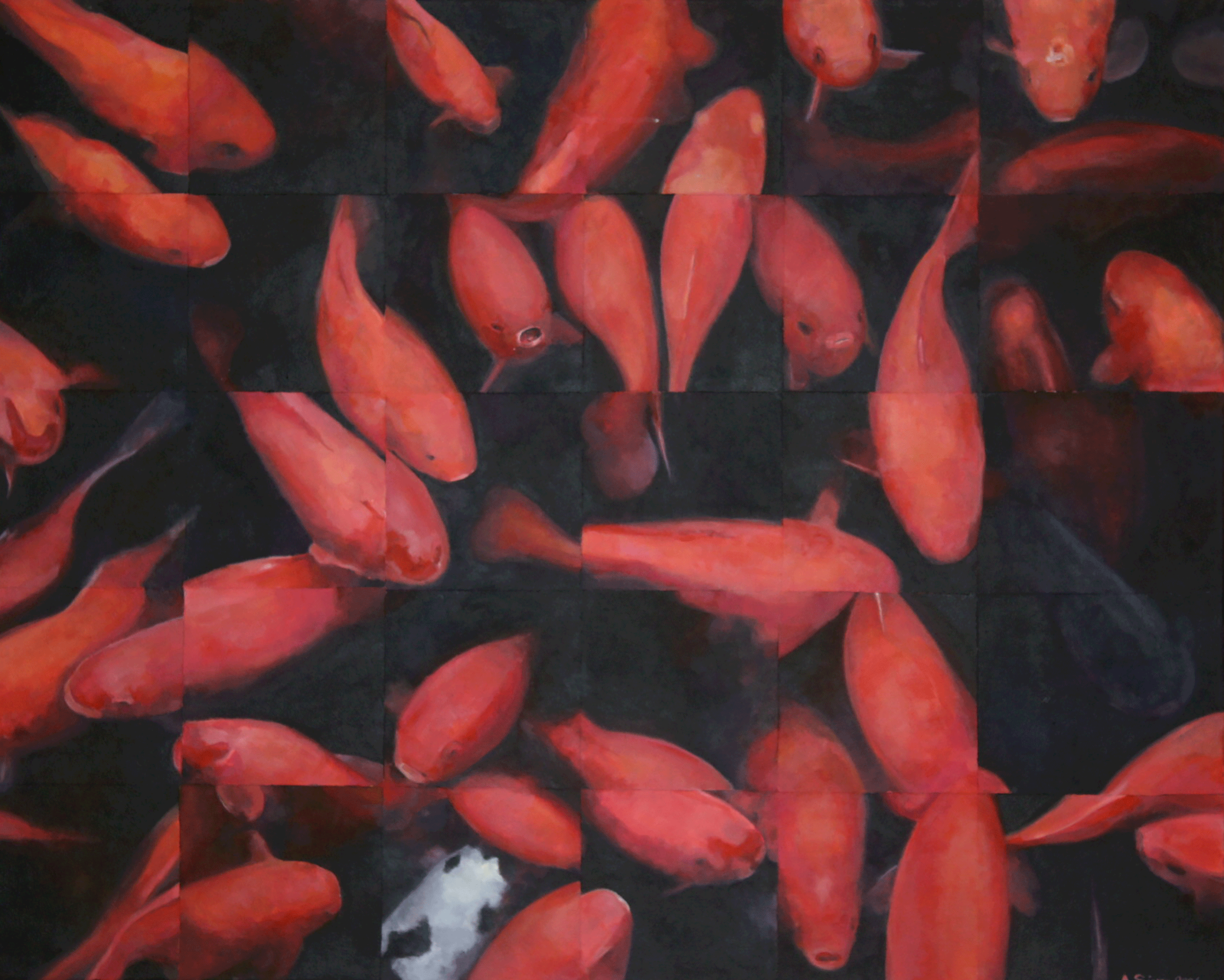 ©anniaksiems_Painting_FishPentimentGoldfische.gif