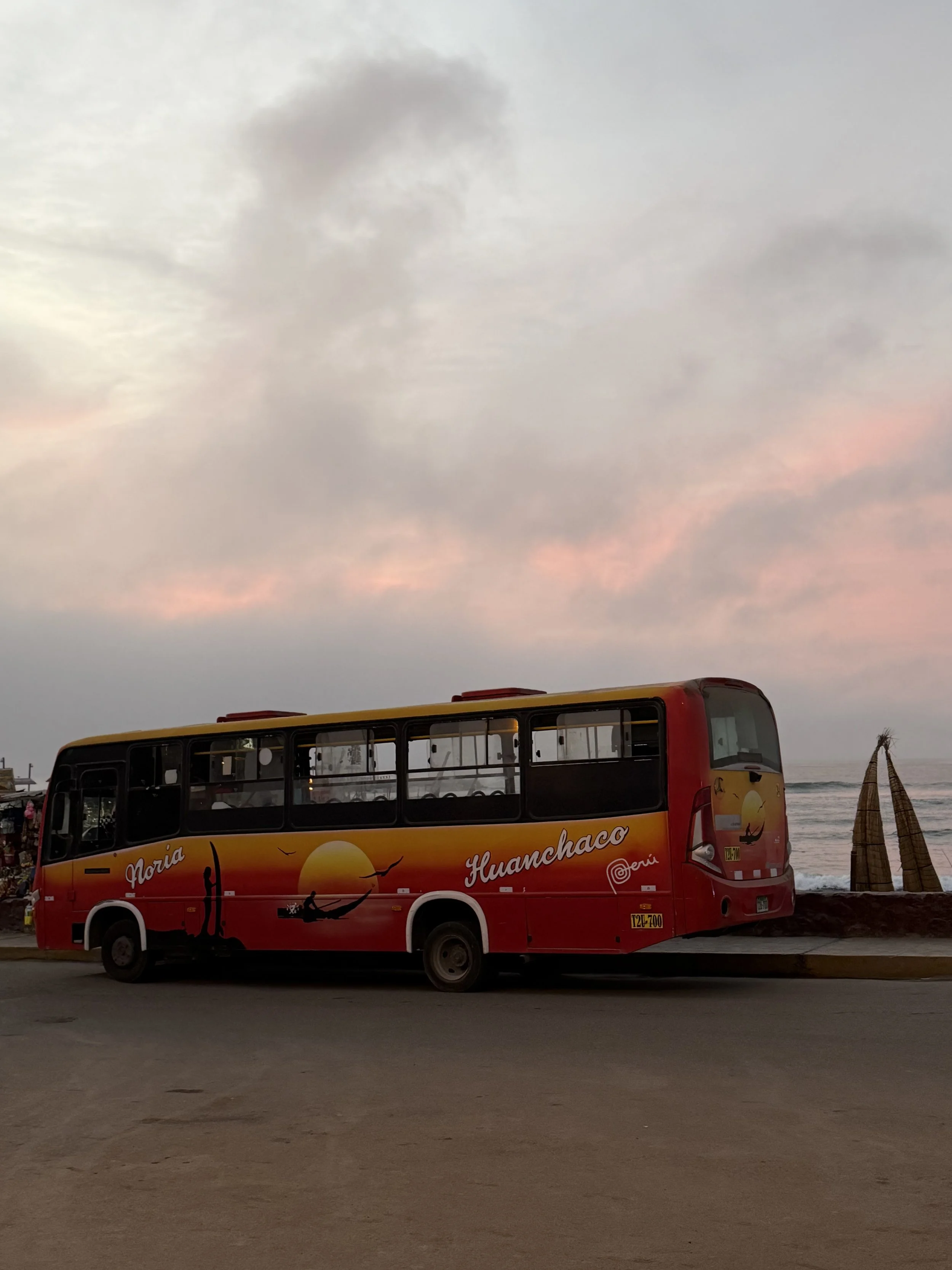 Bus in Huanchaco Peru