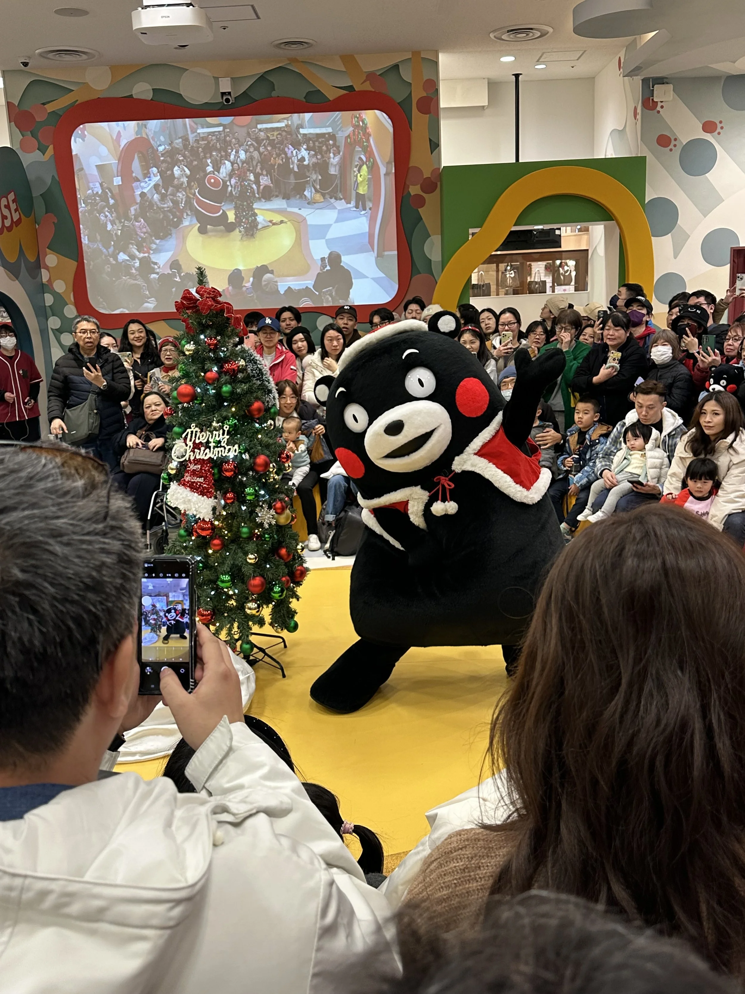 kumamon at christmas