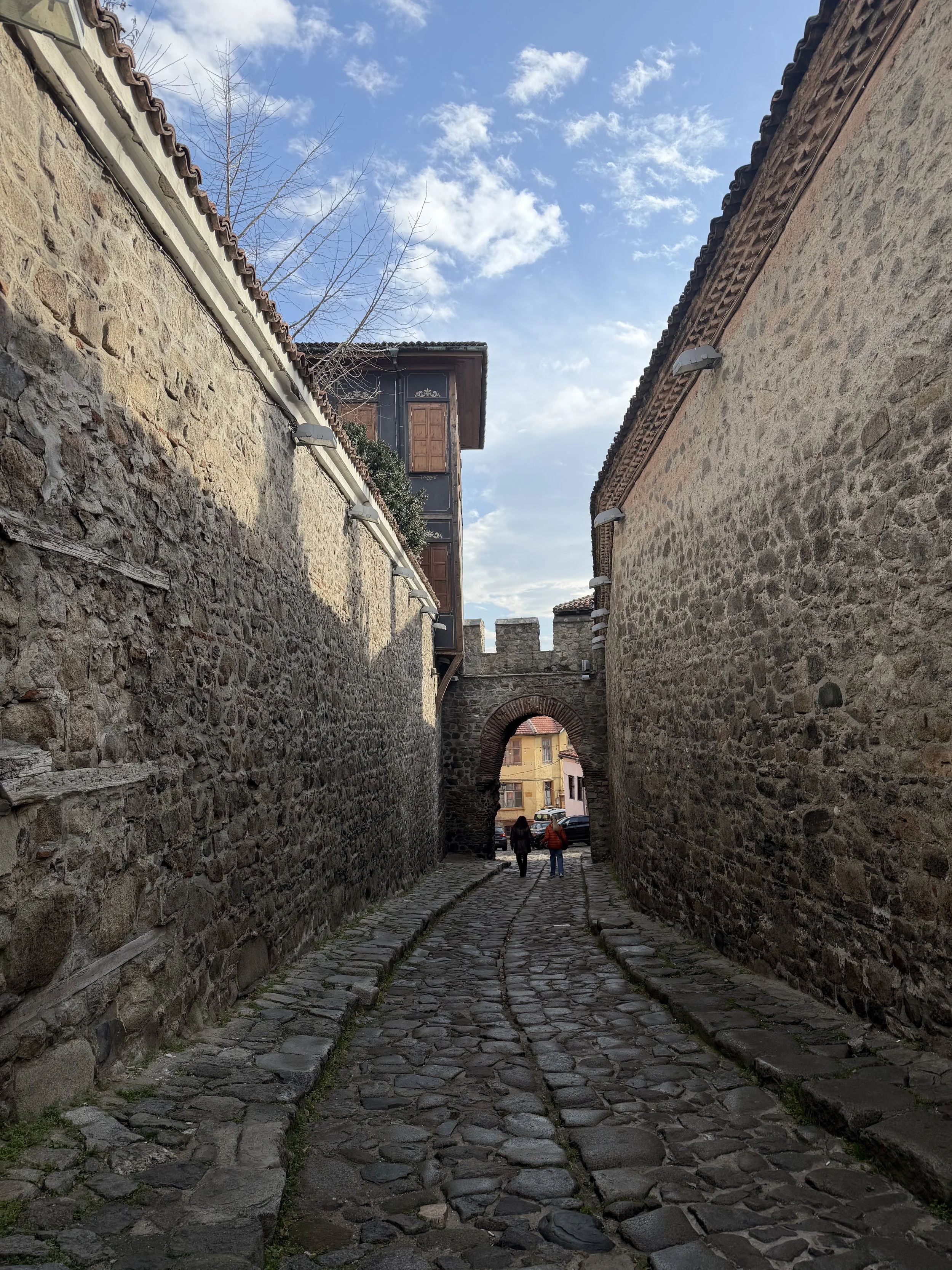 streets of Plovdiv