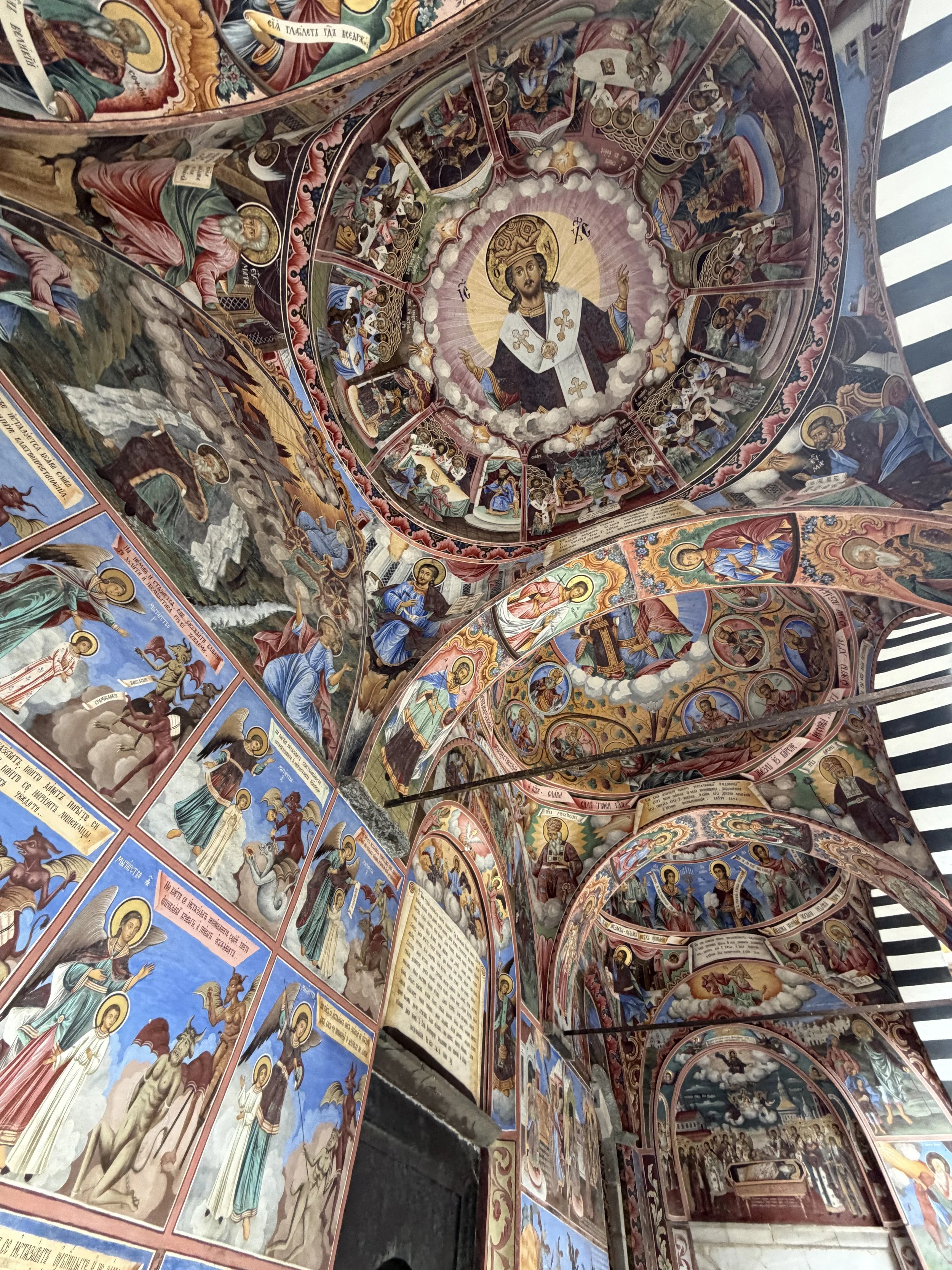 Paintings at Rila Monastery