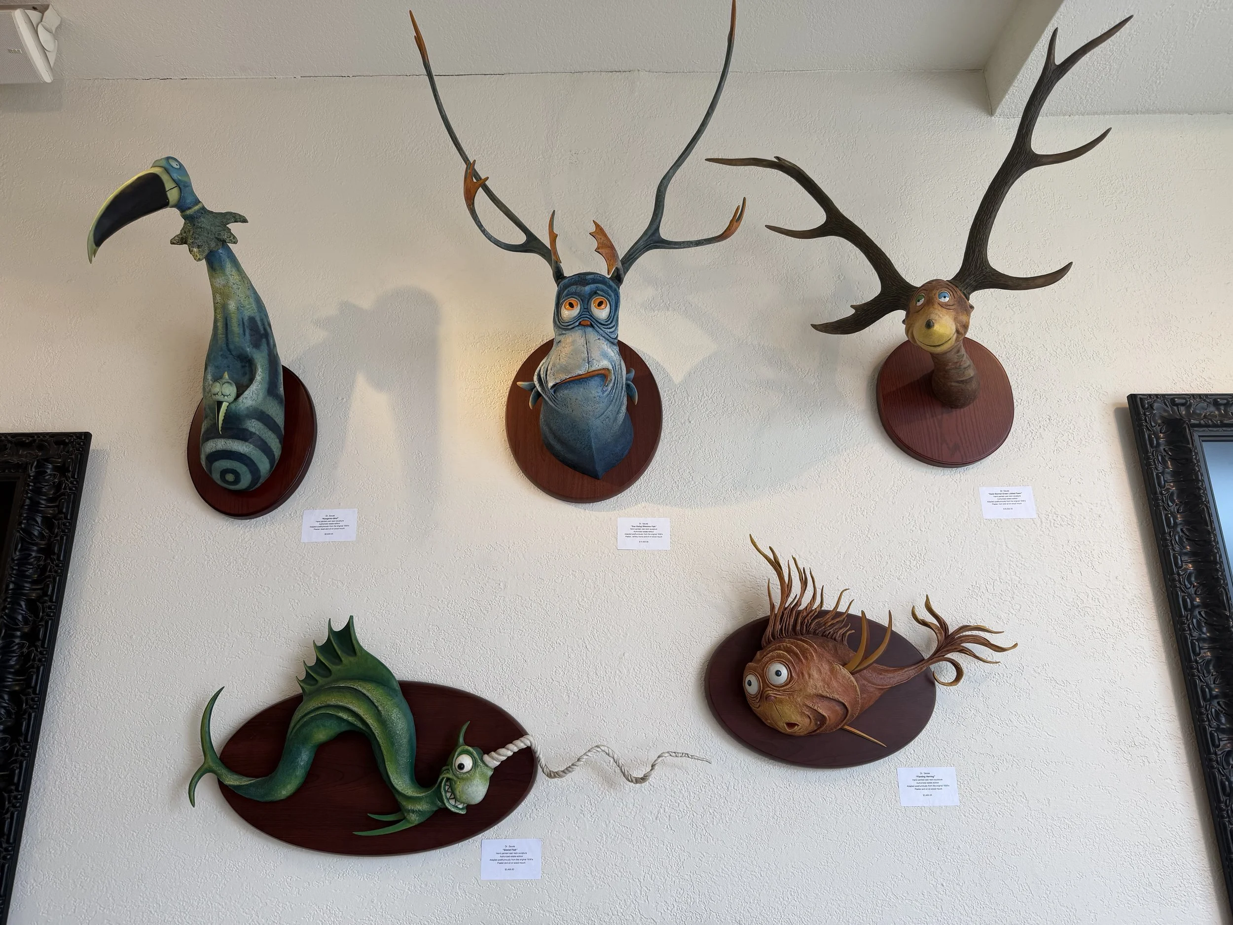 Dr Seuss taxidermy Legends Gallery