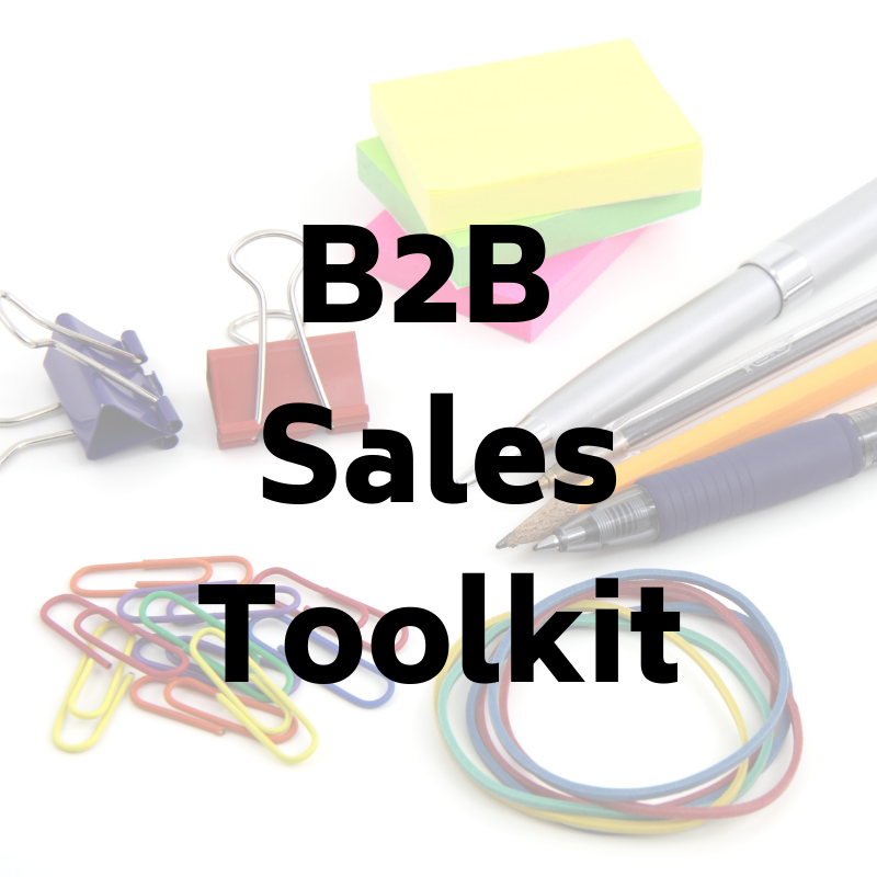 B2B Sales Toolkits: need to have vs nice to have