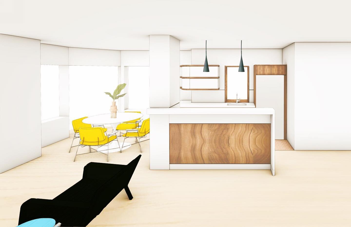 Opening up some things to allow for this new kitchen, welcoming more light and a stronger visual connection between spaces for a family that likes to entertain. 

#renoinspo #architecture #architecturedrawings #architecturelovers #nycarchitecture #re