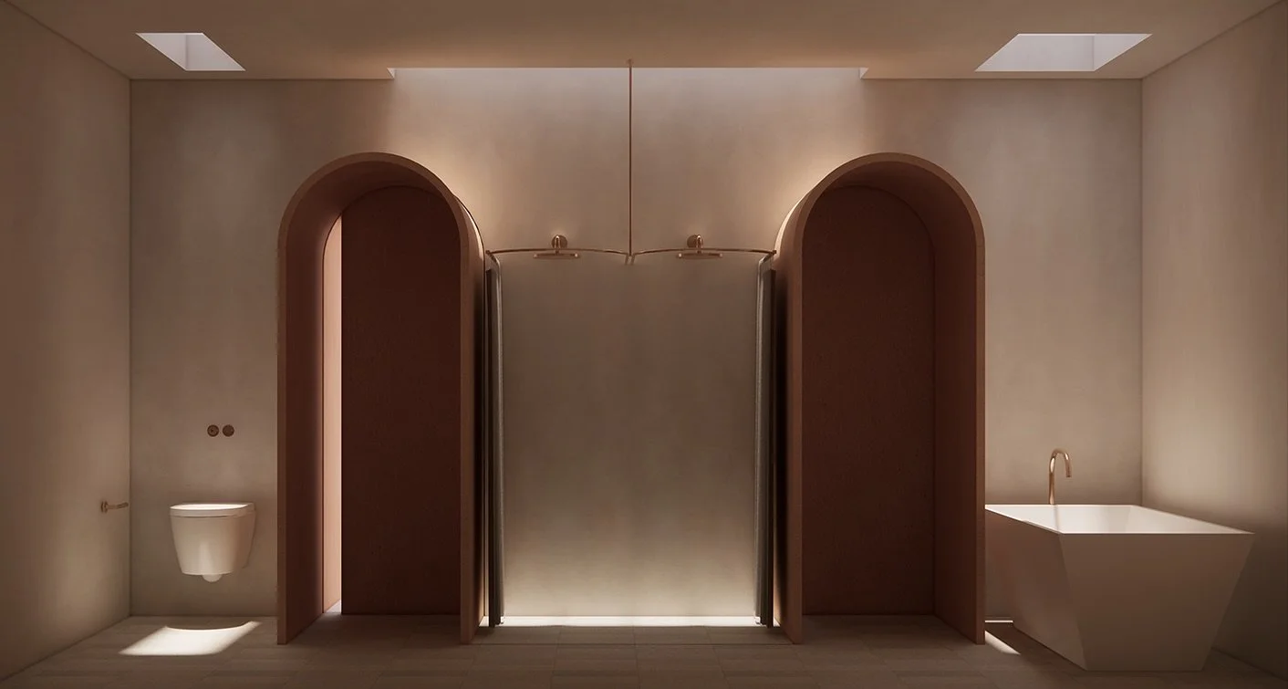 Unique conditions, unique primary✌️
Clinton Hill, Brooklyn. 

#architecture #arquitetura #modernarchitecture #designdeinteriores #designinspo #interiors #interiorinspo #interiordesigner #brownstonerenovation #brownstones #spabathroom